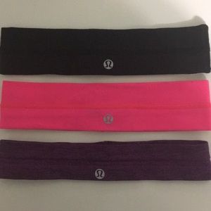 3 Lululemon headbands